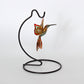 Red Hummingbird - Glass Sculpture