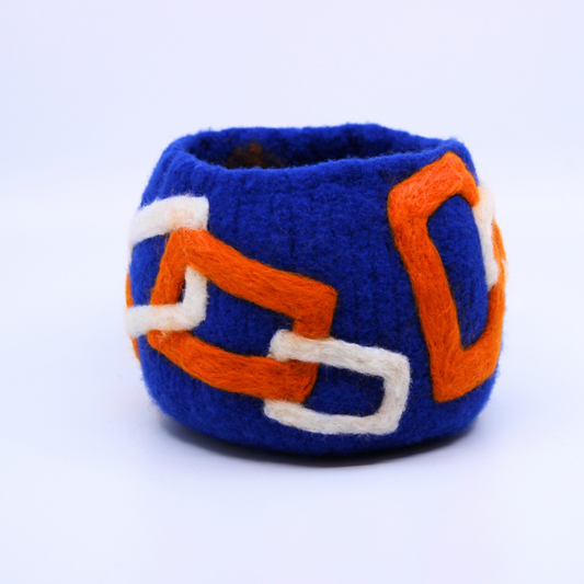 The Missing Link- Felted Bowl