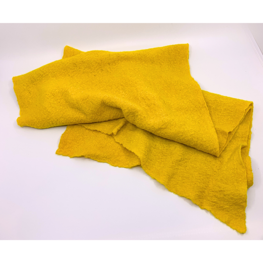 yellow scarf 