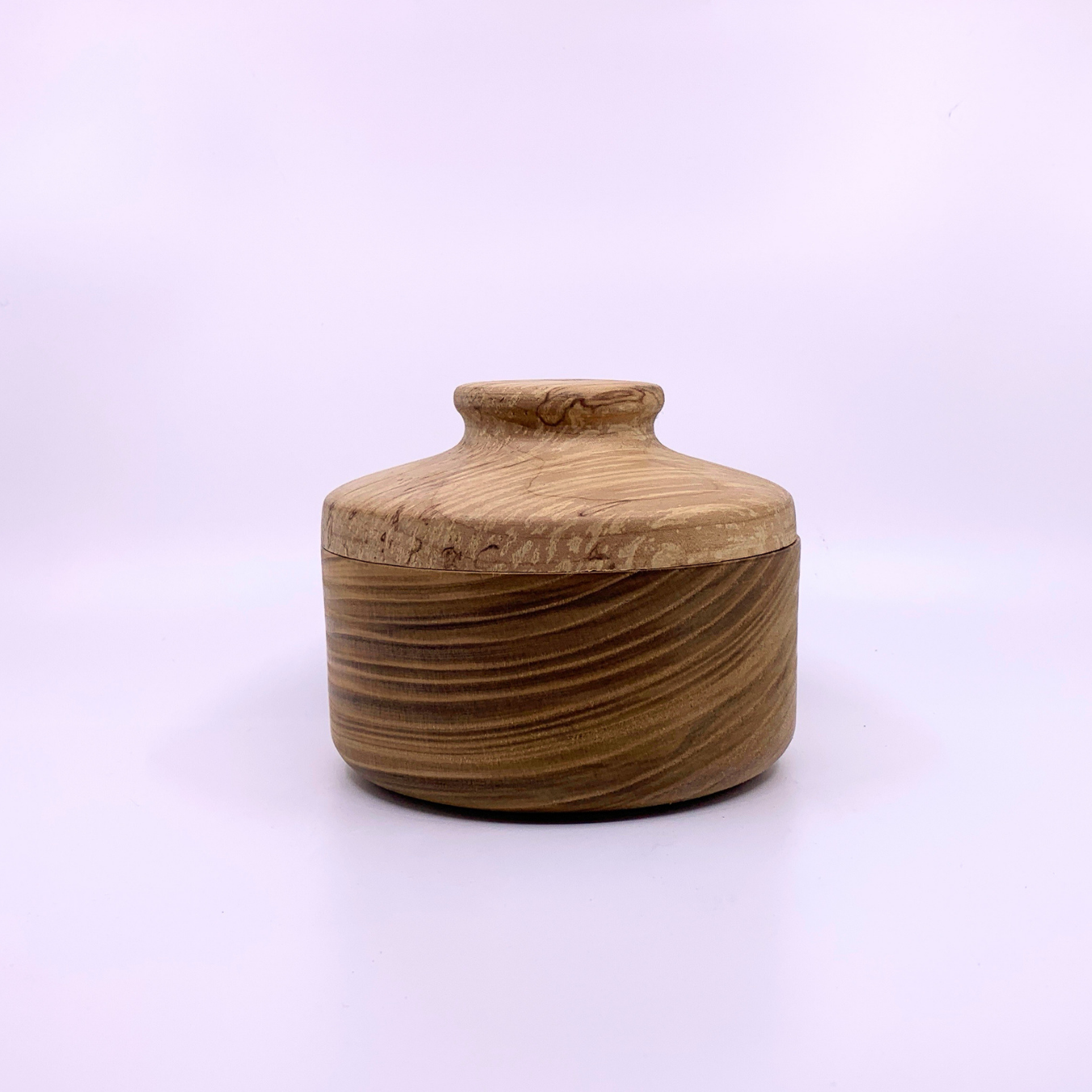 wood lidded bowl 
