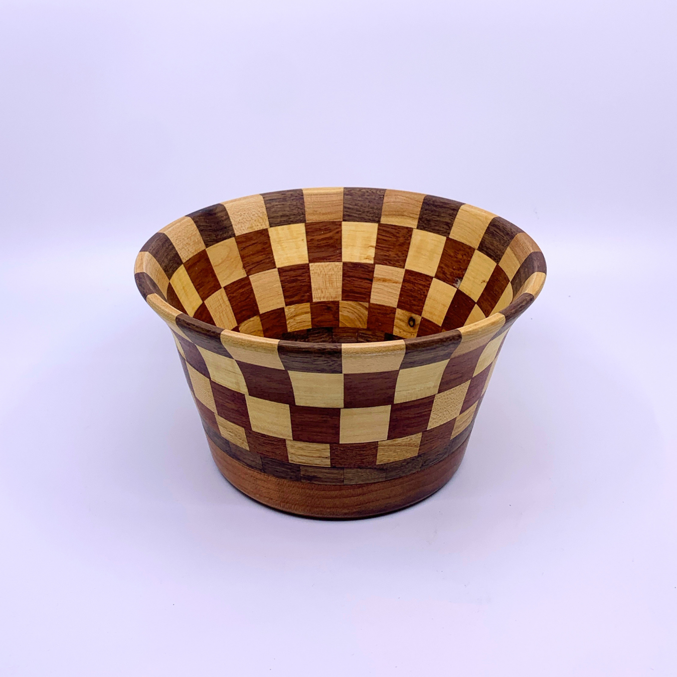 bowl of segmented wood 