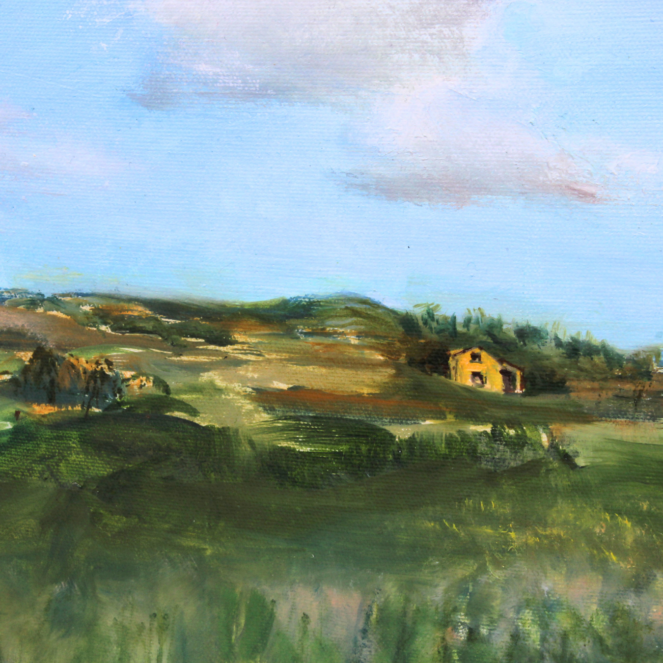 Summer Heat - Oil painting