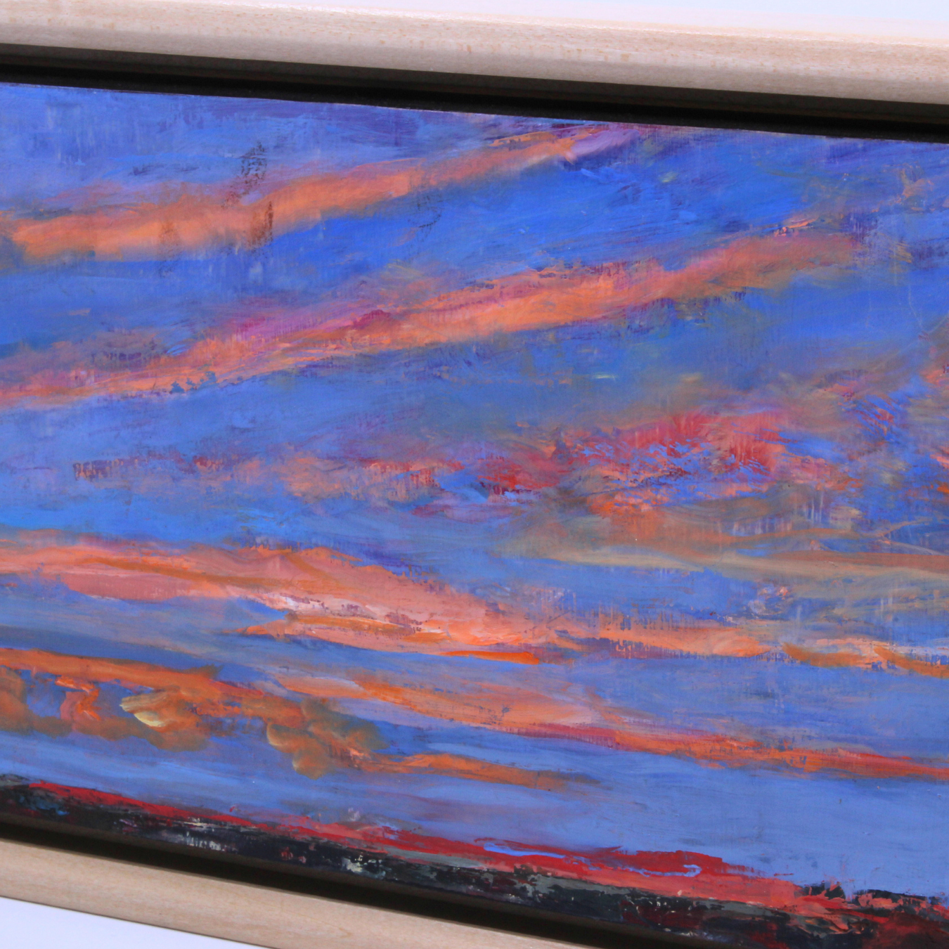6:55 a.m. Sunrise - Oil painting