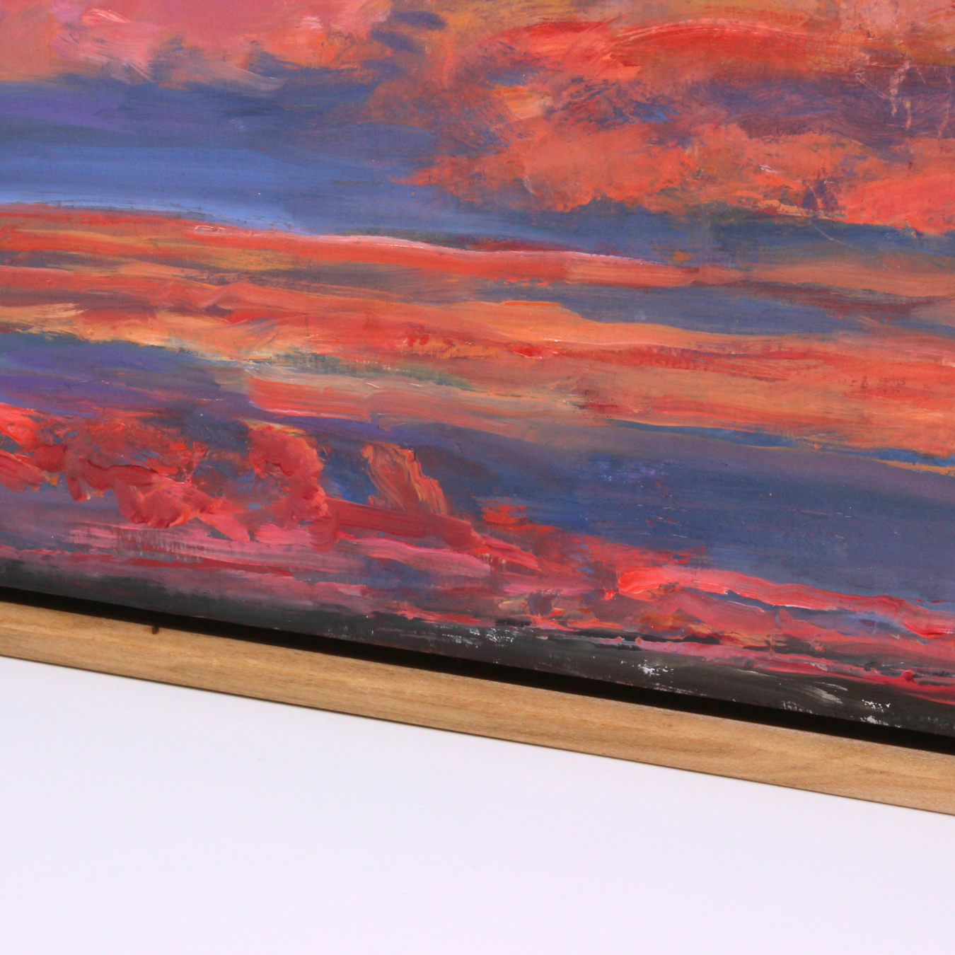 6:59 a.m. Sunrise - Oil painting