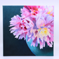 Dahlia Explosion - Oil painting