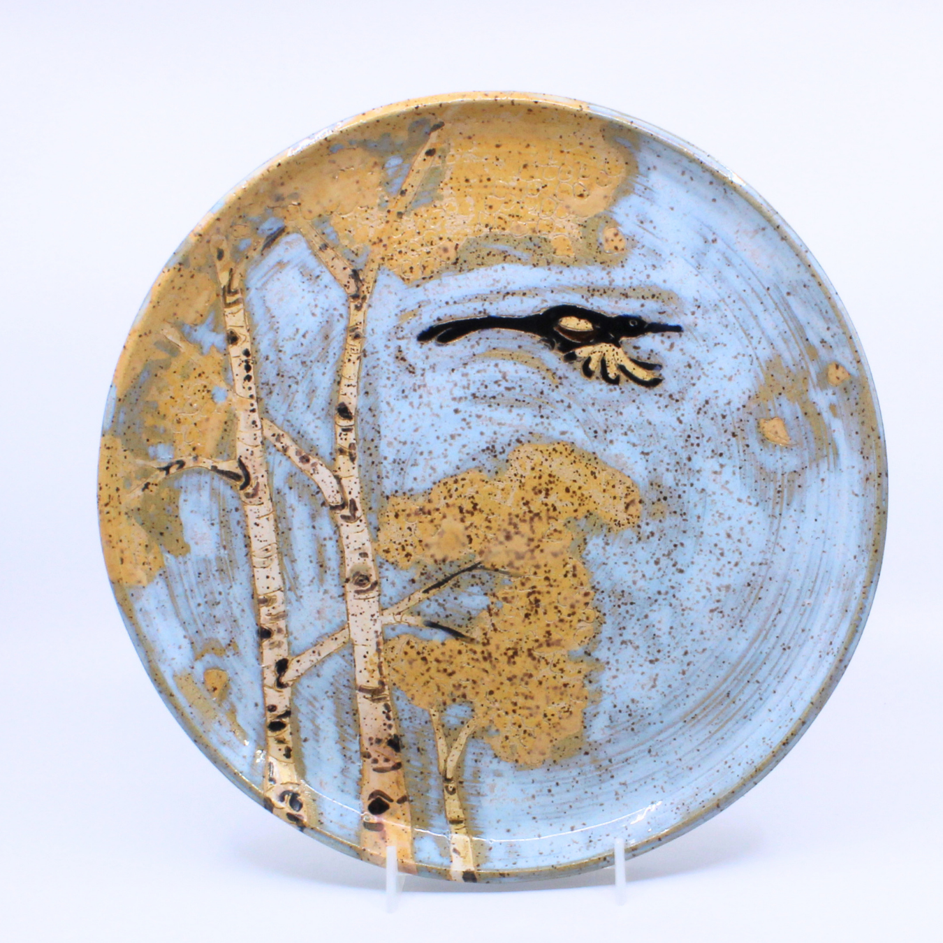 Magpie and Autumn Aspen Platter