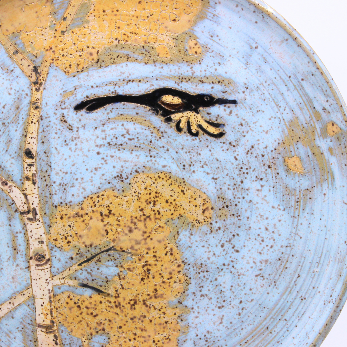 Magpie and Autumn Aspen Platter