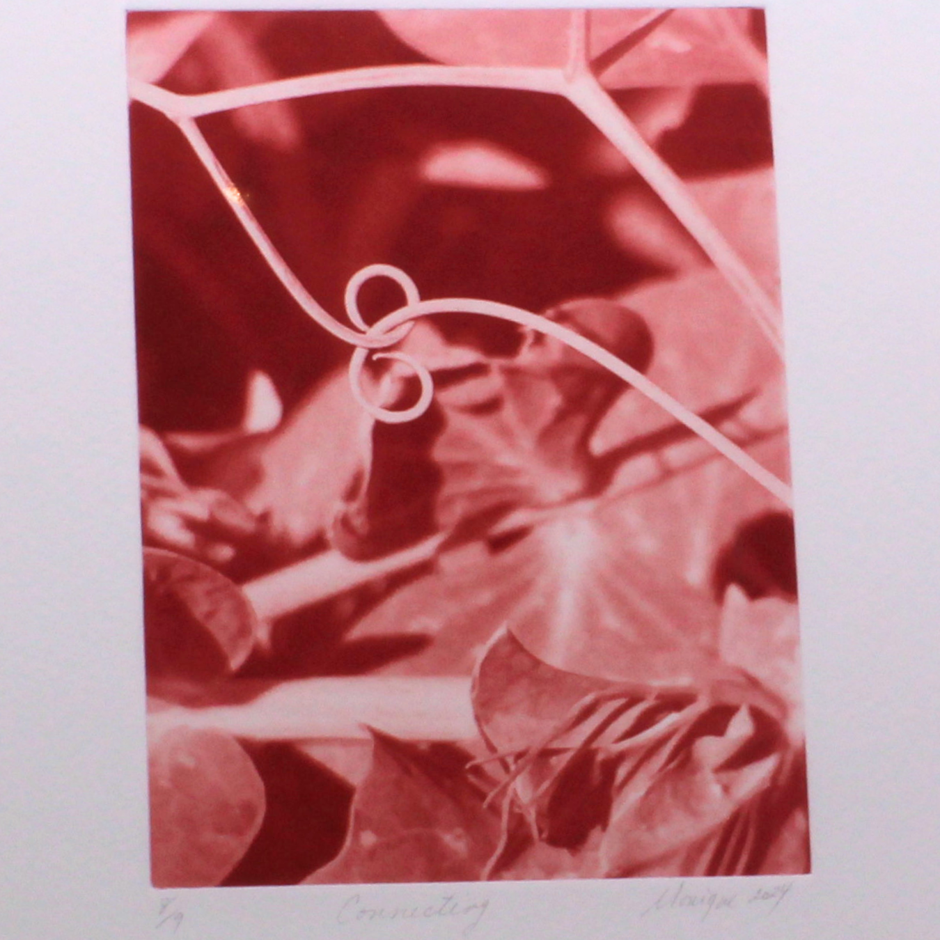 Connecting - Photogravure print