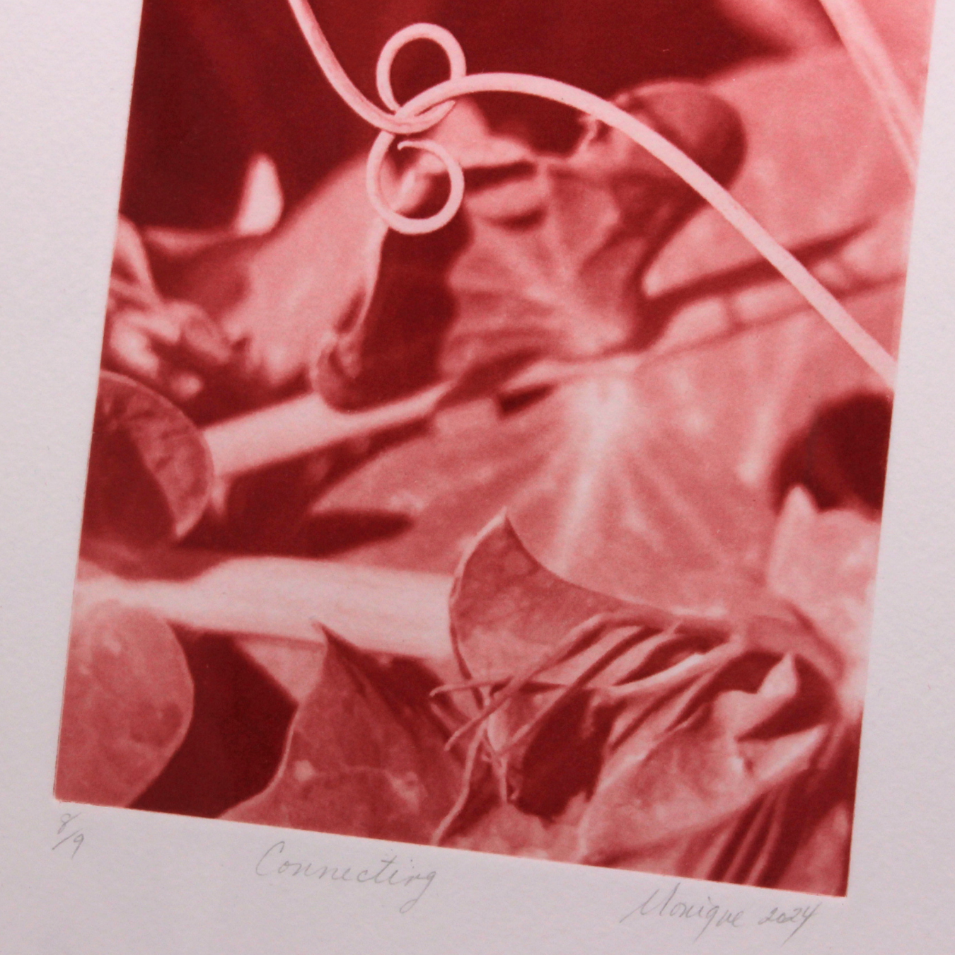 Connecting - Photogravure print
