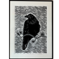 Harbinger - Woodcut print