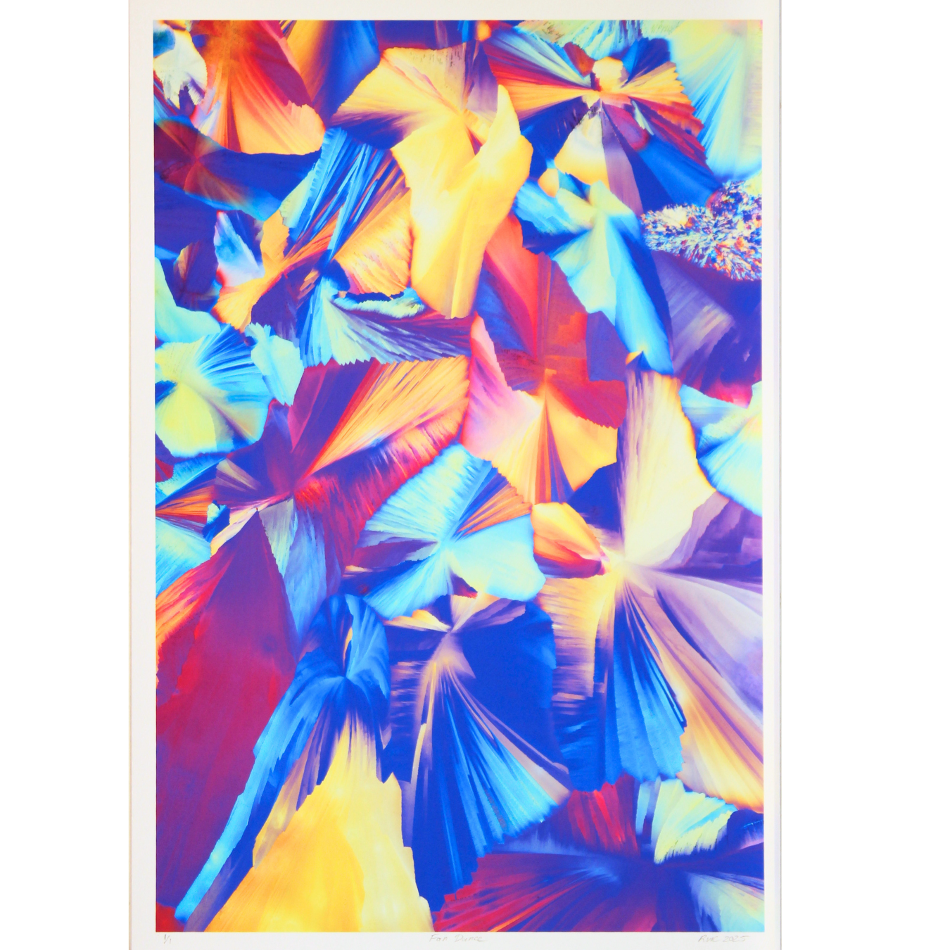 Fan Dance - Unmatted photograph