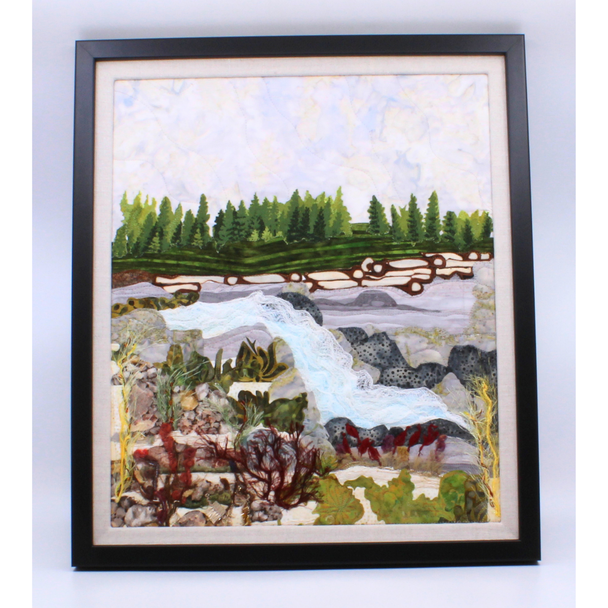 Nistowiak Falls - Thread painting