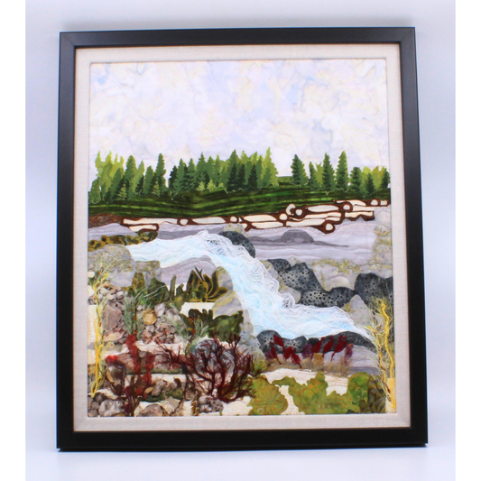 Nistowiak Falls - Thread painting