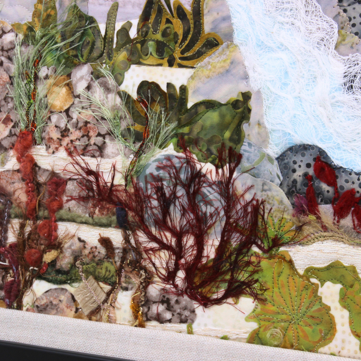 Nistowiak Falls - Thread painting
