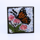 Butterfly - Framed Rug Hooking