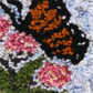 Butterfly - Framed Rug Hooking