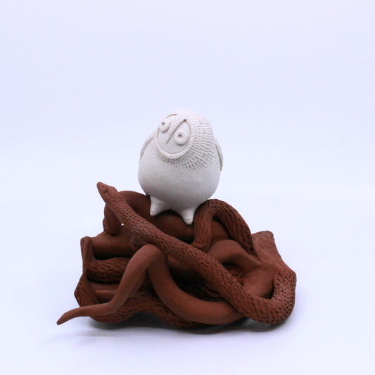 Owl on Snake III