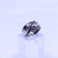 silver wide band 