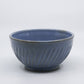 Powder Blue Fluted Bowl