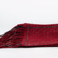 Red Cotton & Bamboo Scarf