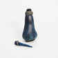 Dark Blue Narrow Pod Bottle with Stopper