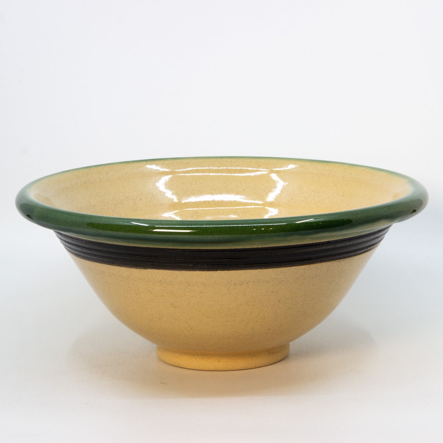 Yellowware Serving Bowl