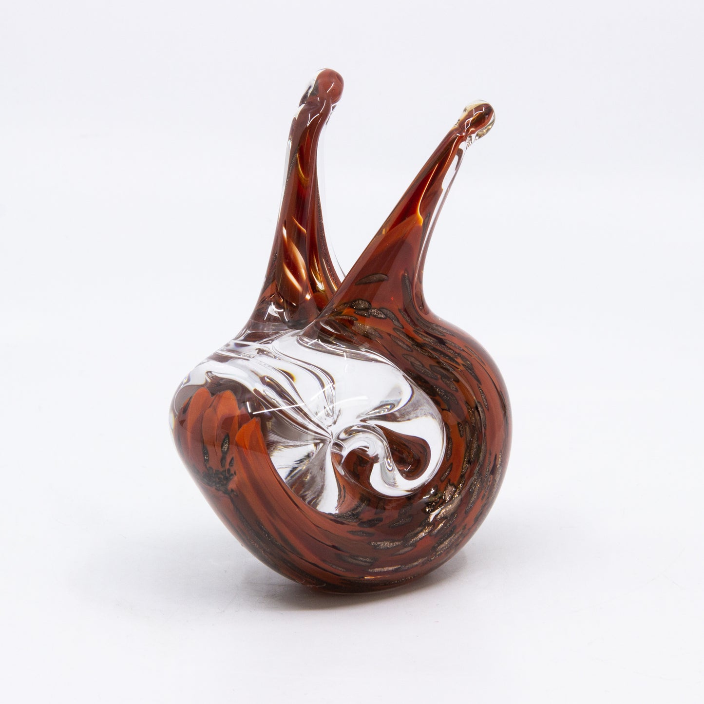 Terra Cotta Glass Snail