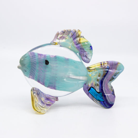 Tropical Fish Glass Sculpture