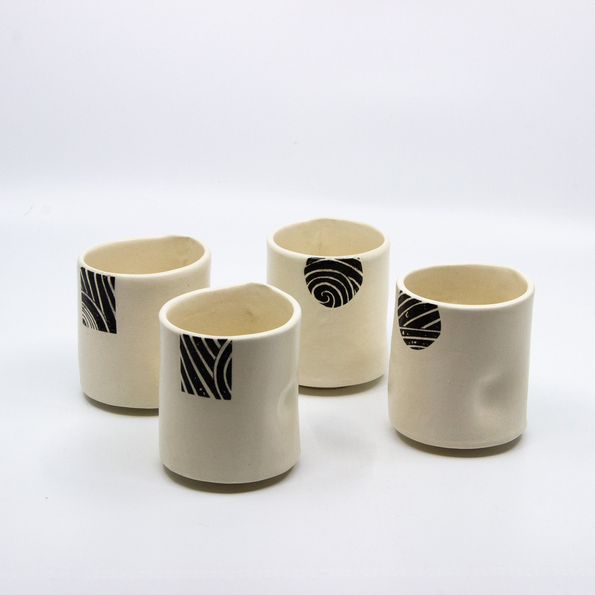 Set of Japanese tea cups