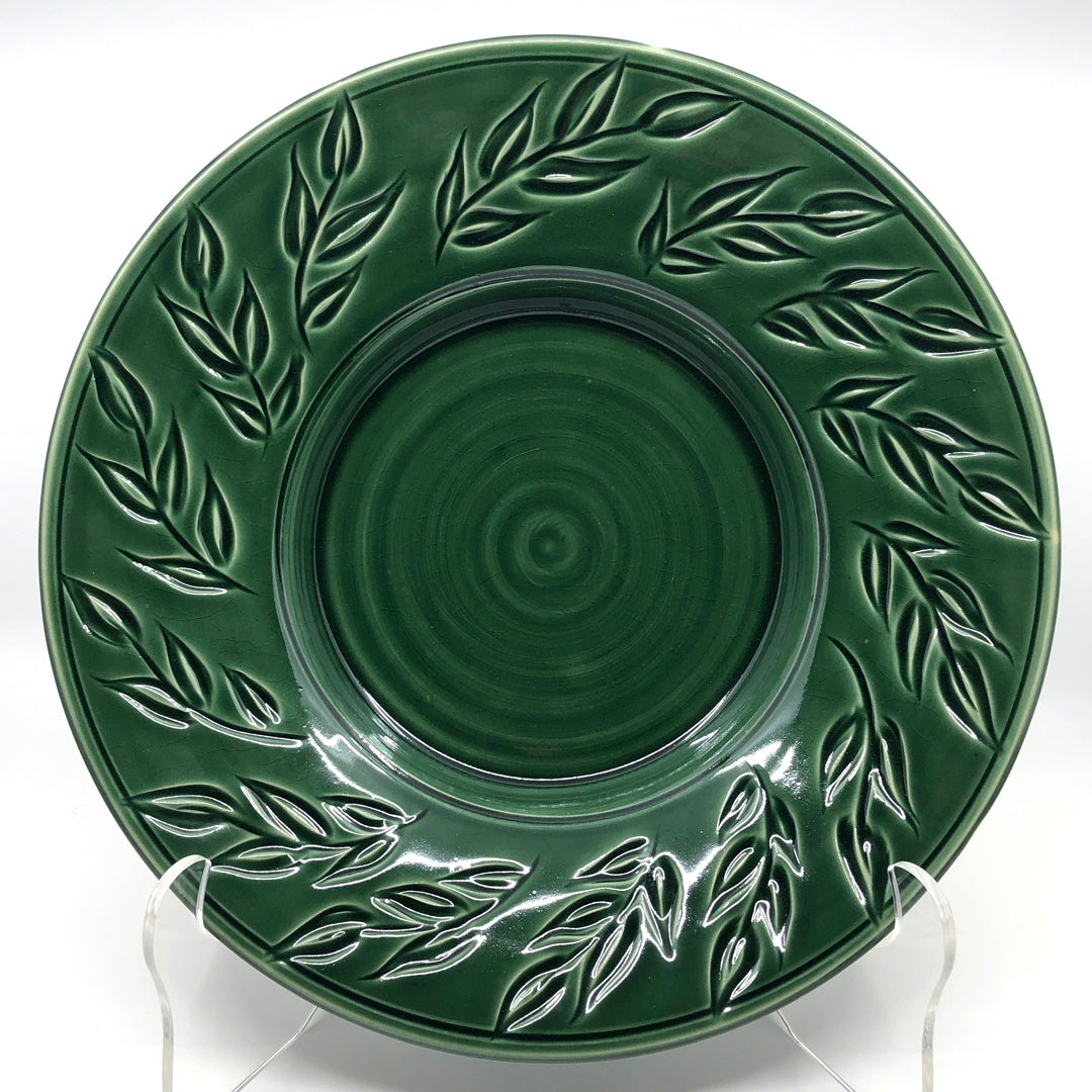 Wide Rim Bowls in Green