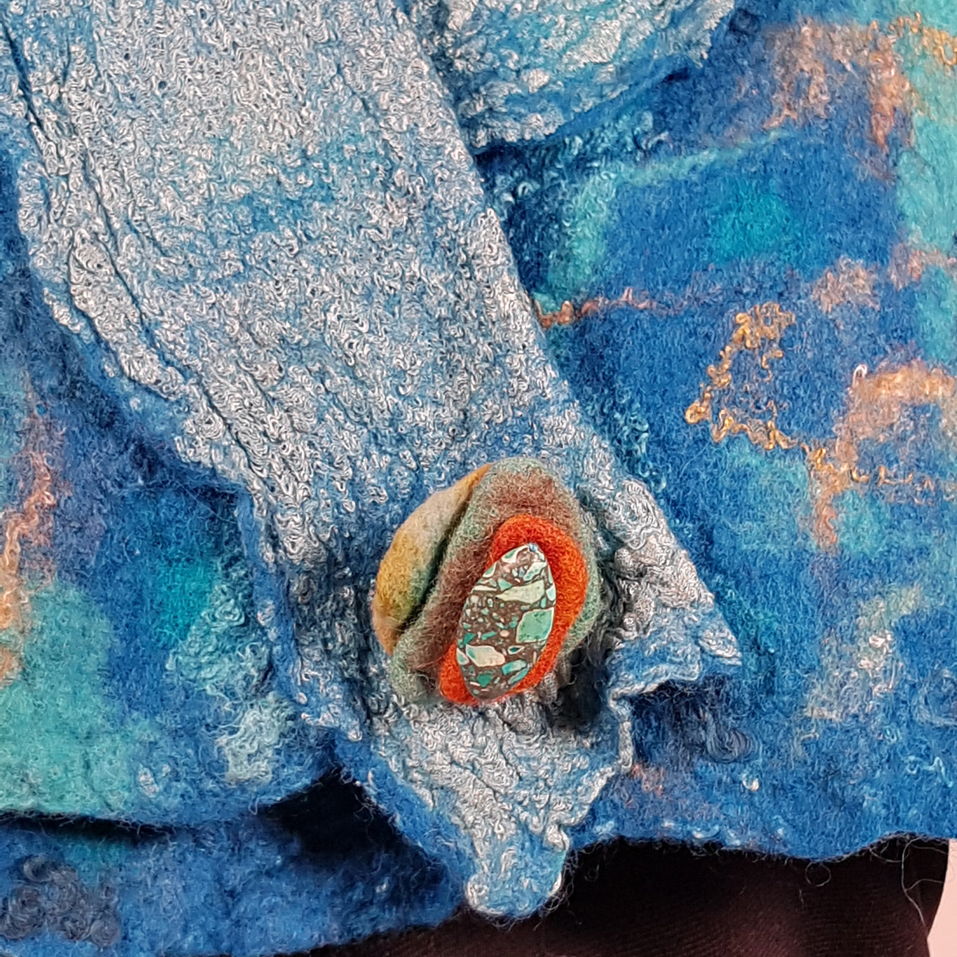 close up of pin