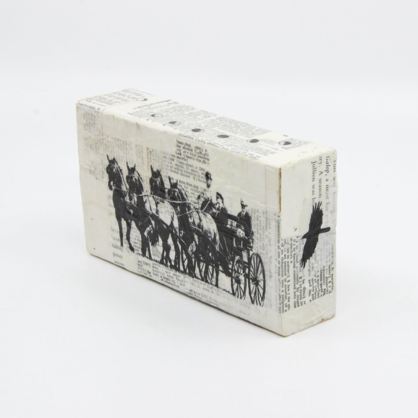 Carriage Horses / Crows - Art Block