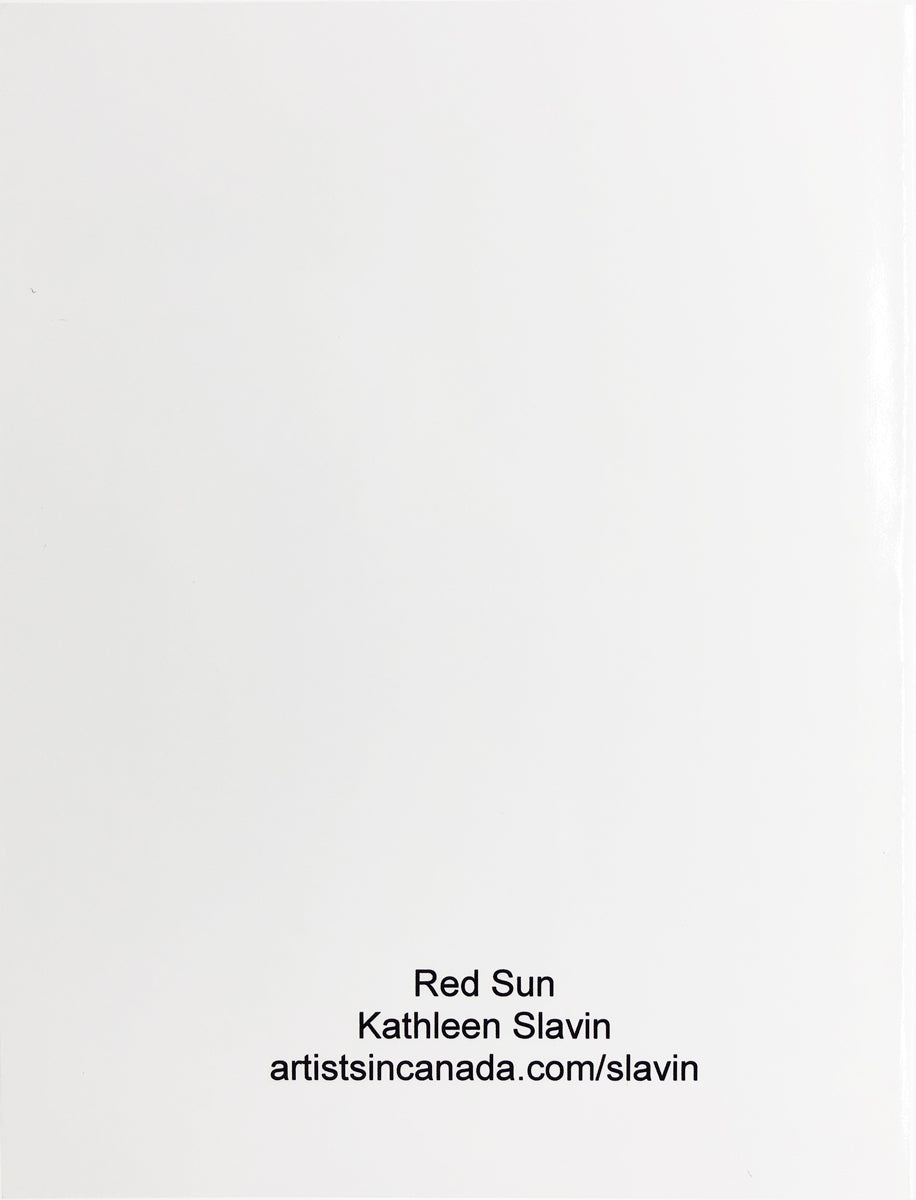 Red Sun - Art Card