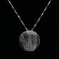 Silver Fern Medallion Pendant