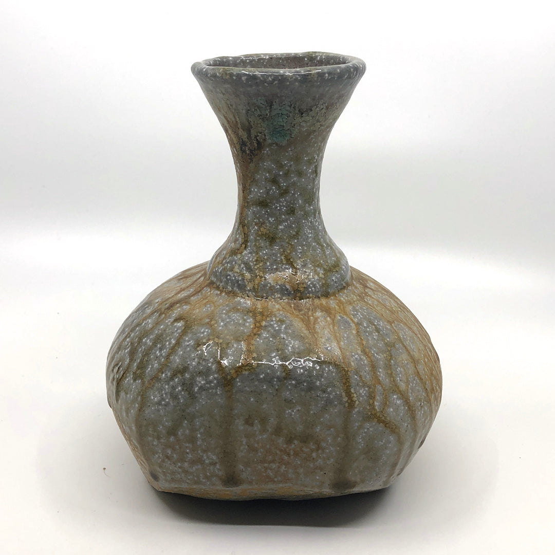 Grey Drip Vase