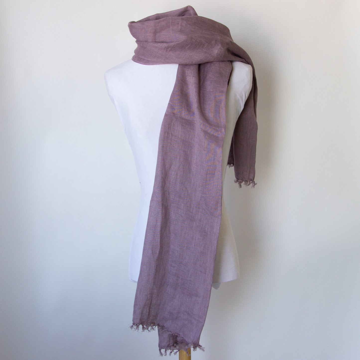 Linen Scarf - Lilac