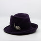 Purple Fedora Hat